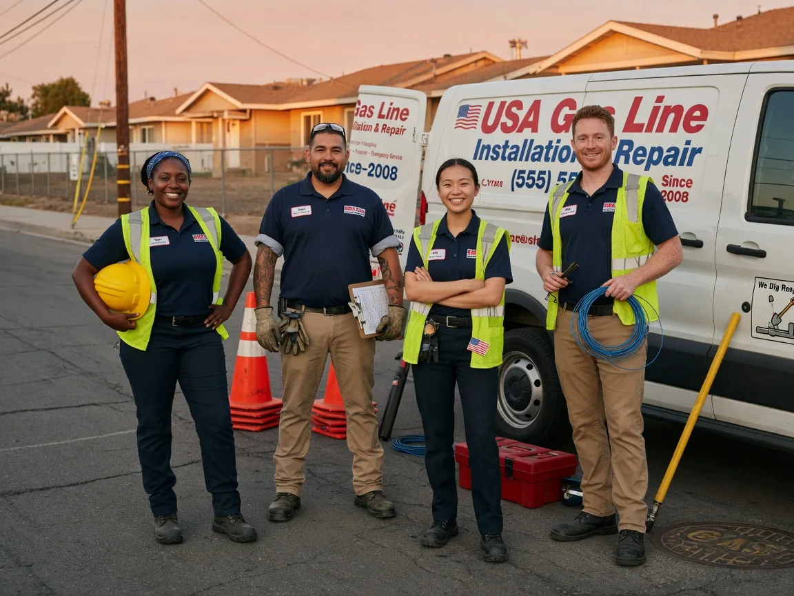 Gas Line Installation company in Adamsville, OH